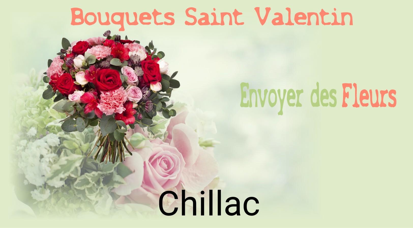 Roses de Saint-Valentin livrées à Chillac
